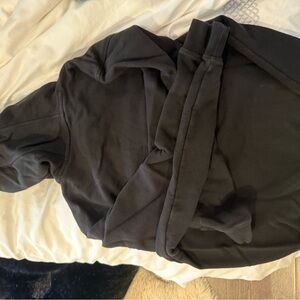 HUGO Black Hoodie with Red Accents hoody large like new